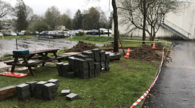 Chantier école des terminales aménagements paysagers