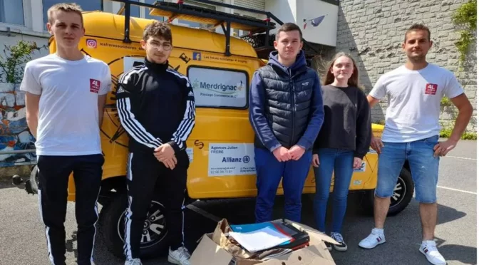 Des fournitures scolaires collectées par les étudiants