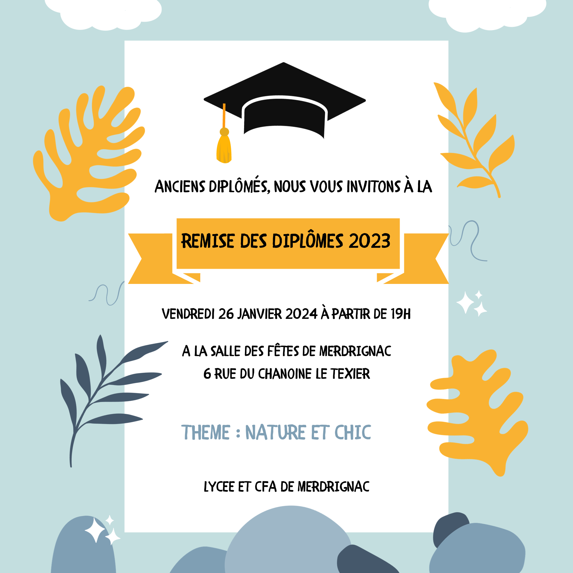 Remise des diplômes 2023