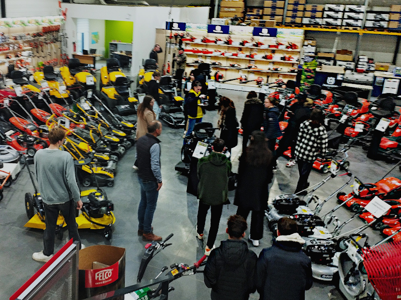 Visite de RM motoculture pour les BTS 1 TC UJAC