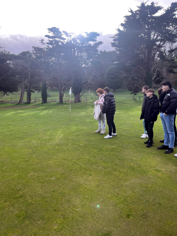 Visite du golf de Saint-Cast-le-Guildo pour les bac pro