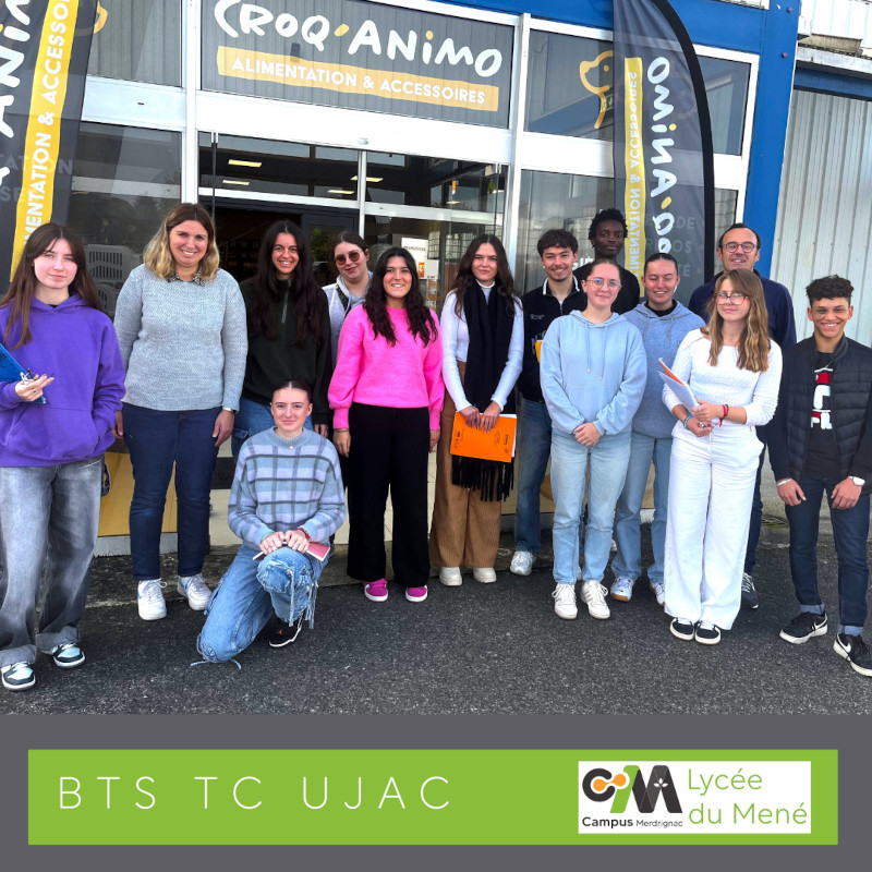 La visite des BTS 2 TC UJAC à CROQ’ANIMO