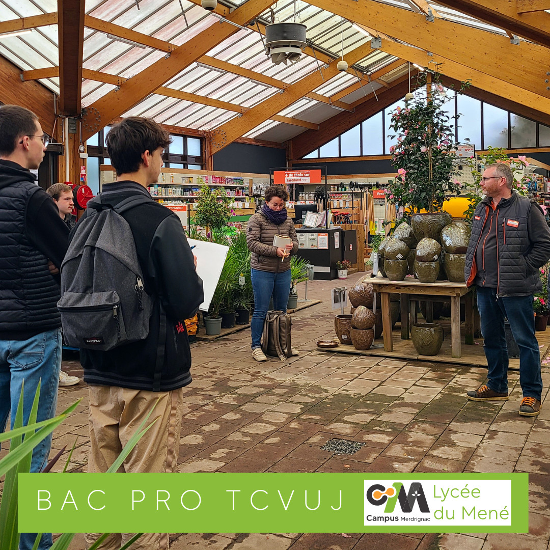 Visite du Jardiland CAP Malo !