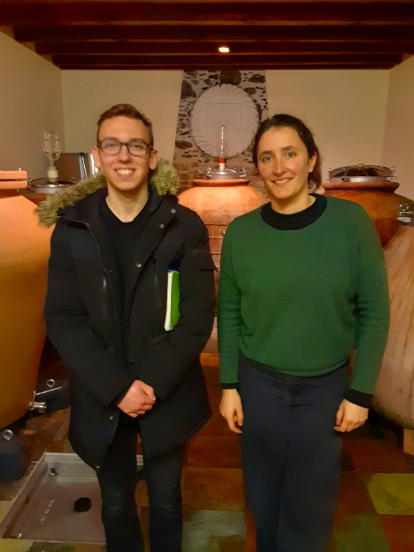 Les étudiants en VBS découvrent le muscadet