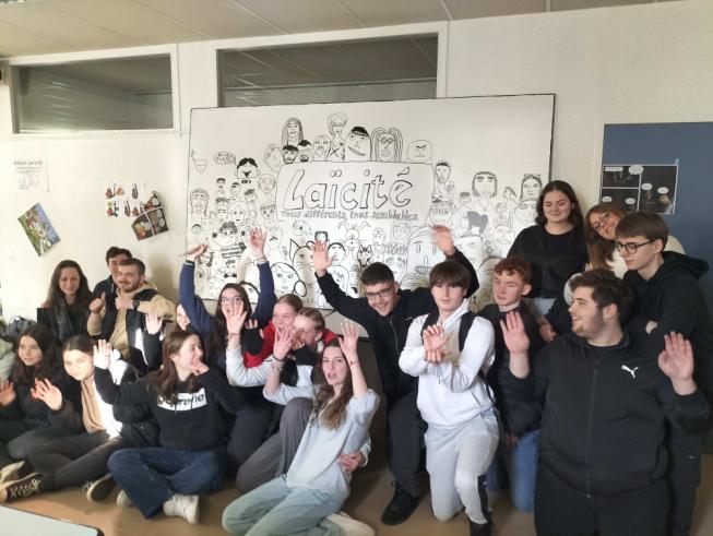 Journée de laïcité, avec les élèves !