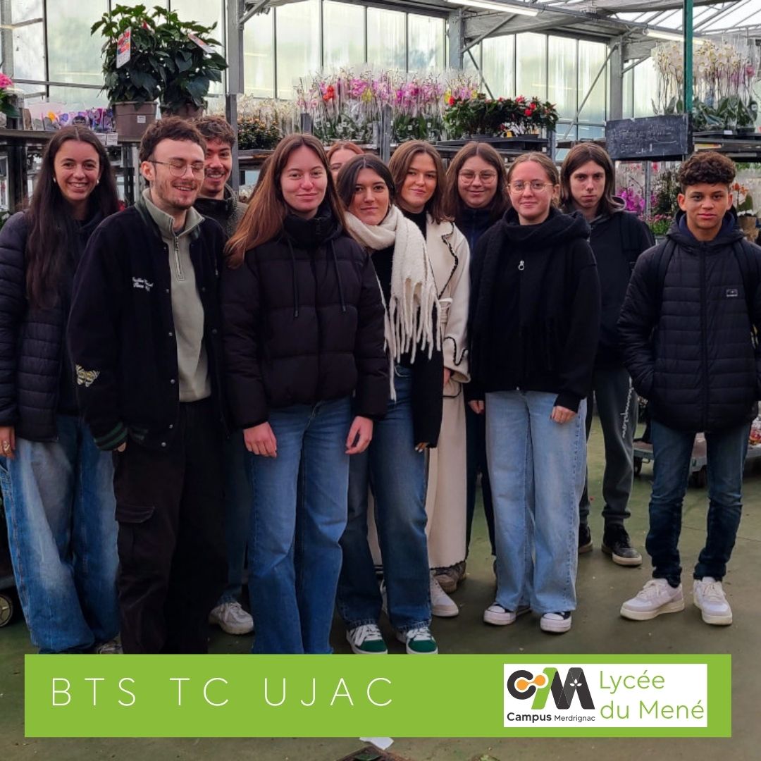 Visite à Horticash avec la classe de BTS 2 TC UJAC