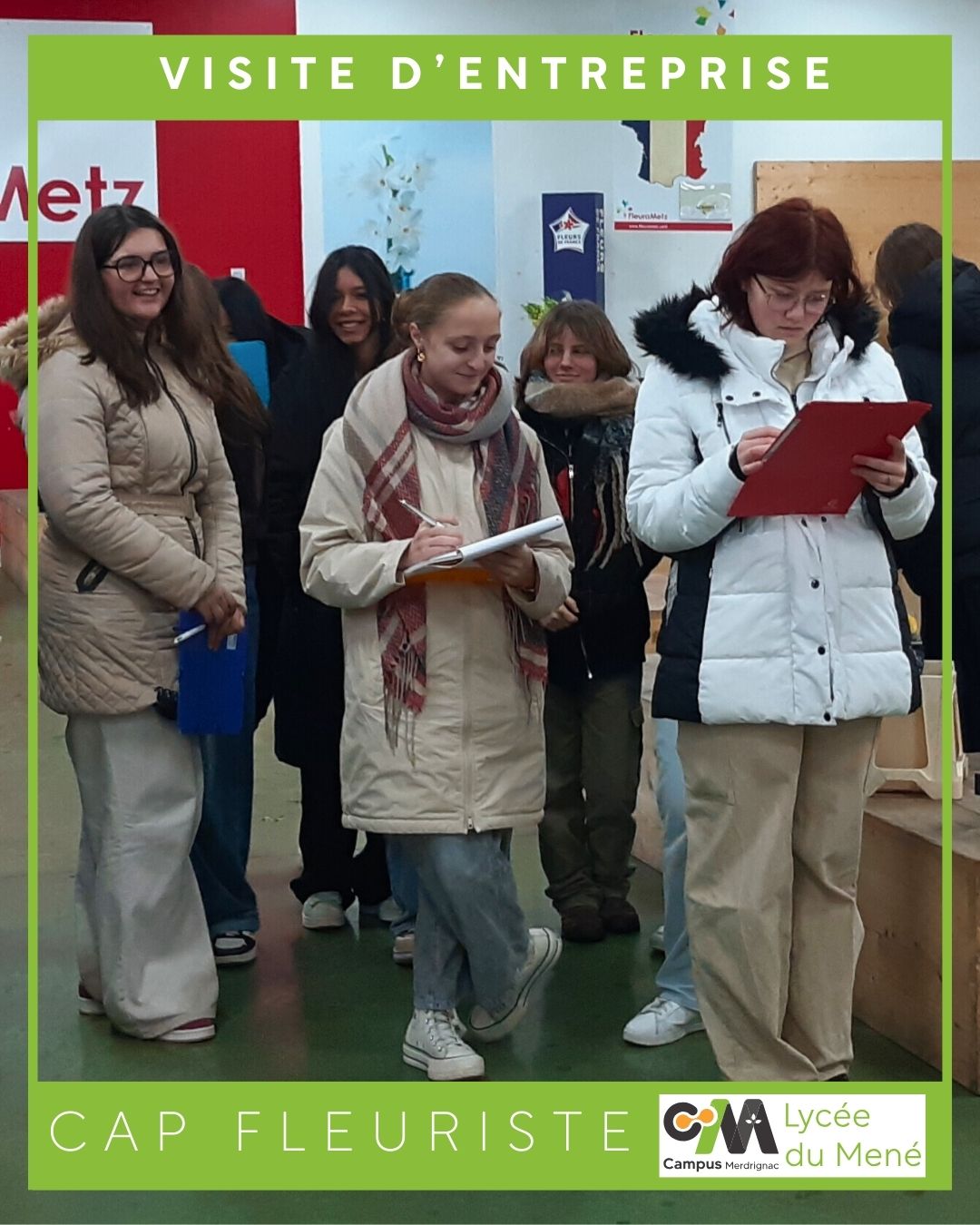 Immersion au cœur du métier de grossiste pour nos élèves CAP Fleuriste !