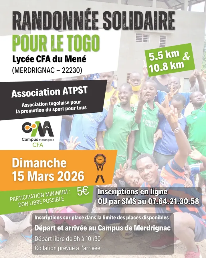 Randonné solidaire pour le TOGO !